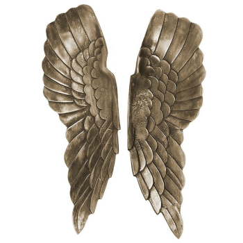 Wanddekoration Engelsflügel FALLEN ANGEL, 65 cm...