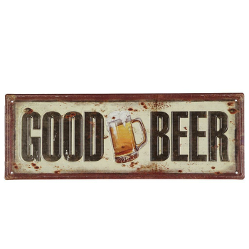 Metallbild "Good Beer", Bild 36 cm