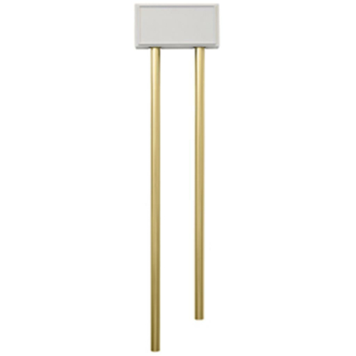 Bittorf Röhren-Gong 8-12V oder für 4 Mono-Batterien, weiß
