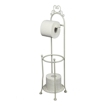 Toilettenrollenständer retro antikweis 70 cm
