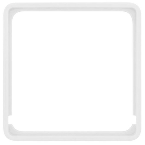 Zwischenrahmen, 50 x 50, reinweiß, Berker Modul 2, Klein