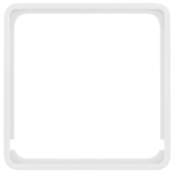 Zwischenrahmen, 50 x 50, reinweiß, Berker Modul 2,...