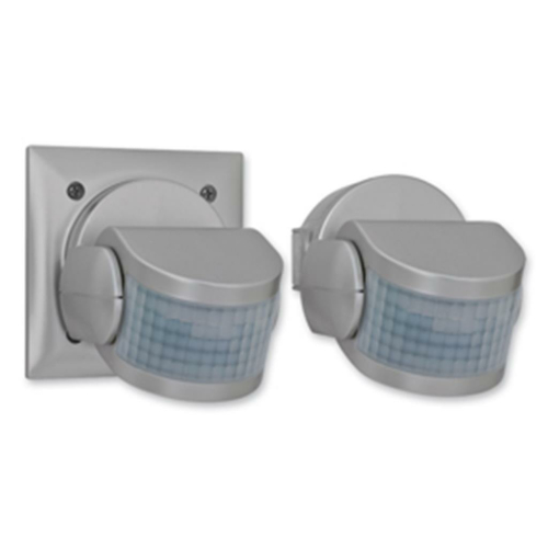 AP/UP Bewegungsmelder, 200°, Alu-silber, IP55, Züblin Swiss Garde 3100 IR