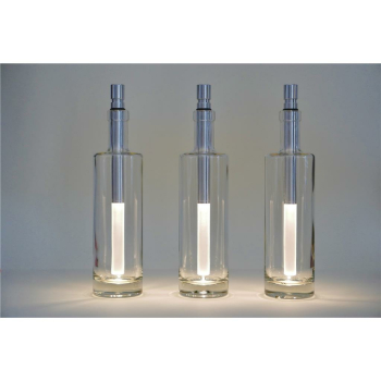 Flaschenleuchte Bottlelight LED weiß