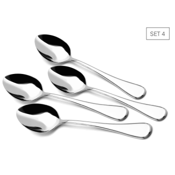 Kaffeelöffel "Linio" Set 4-teilig