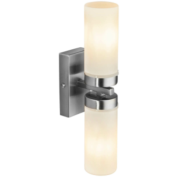 Wandleuchte SPACE nickel matt, 2 x E14