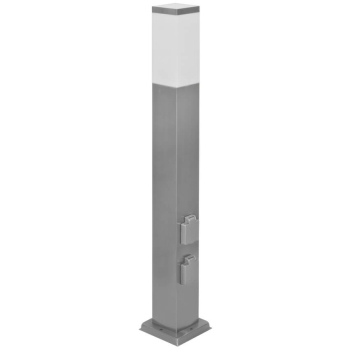 Steckdosensäule, mit 2 Steckdosen und Leuchte 1 x...