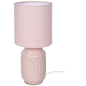 Tischleuchte ERIDA rosa, 1 x E14