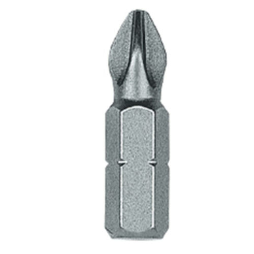 Bit Kreuzschlitz, Phillips, Größe 2, 1/4 Zoll x 25 mm