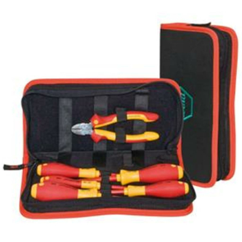 Werkzeugset Elektro 6-teilig Seitenschneider und...