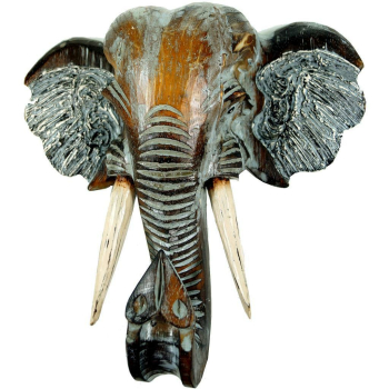 Wanddekoration Elefant Head, 30 cm