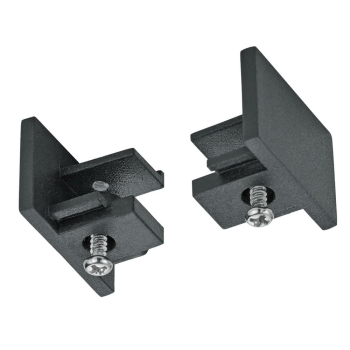 Schienenendkappen schwarz matt , DUOline - Track System