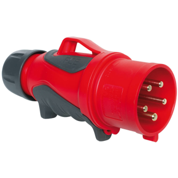 CEE Stecker, GRIP-CEE, 5-polig, 400V, mit Schraubklemmen 32A