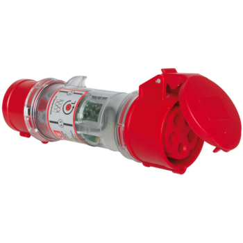CEE Strommessstecker 16A, mit LED Drehfeldanzeige