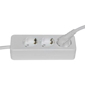 Tischsteckdose H05 VV-F 3G x 1,5², weiß,...