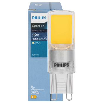 Philips Stiftsockellampe COREPRO klar LED G9/V/3,2W,...