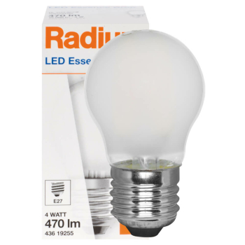 Radium Filament-Lampe matt LED E27/230 V/4W, 470lm, 2700K