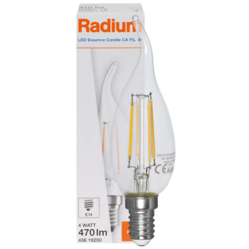 Radium Filament-Lampe Essence Candle klar LED E14/230...