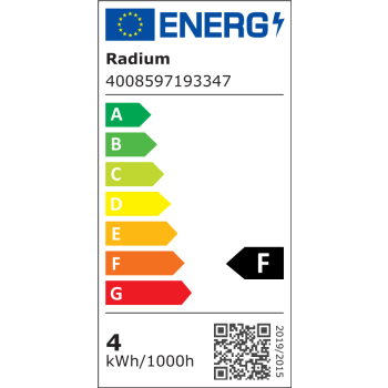 Radium Filament-Lampe Essence Candle klar LED E14/230...