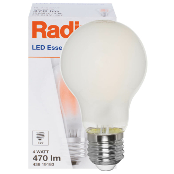 Radium Filament-Lampe matt LED E27/230 V/4W, 470lm,...