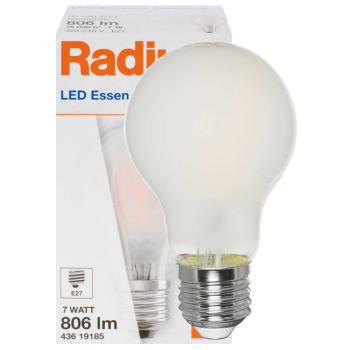 Radium Filament-Lampe matt LED E27/230 V/7W, 806lm,...