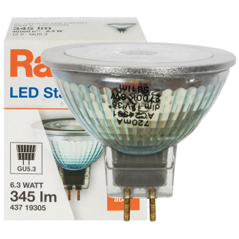 Radium Reflektorlampe LED GU5,3/12 V/6,3W, 345lm, 3000K,...