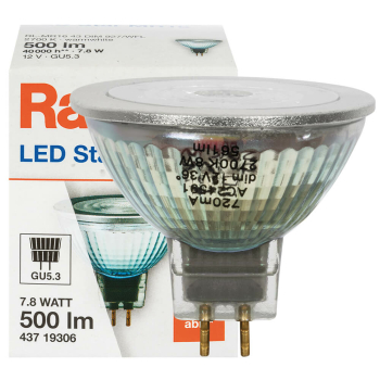 Radium Reflektorlampe LED GU5,3/12 V/7,8W, 500lm, 2700K,...