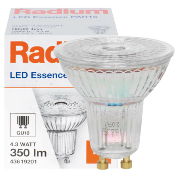 Radium Reflektorlampe RALED LED GU10/230 V/4,3W, 350lm,...