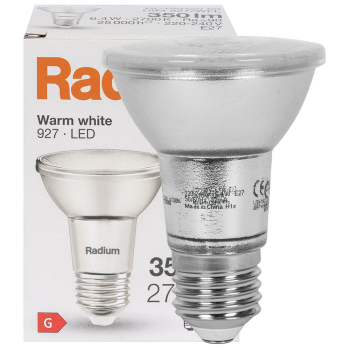 Radium Reflektorlampe LED E27/230 V/6,4W, 350lm, 2700K