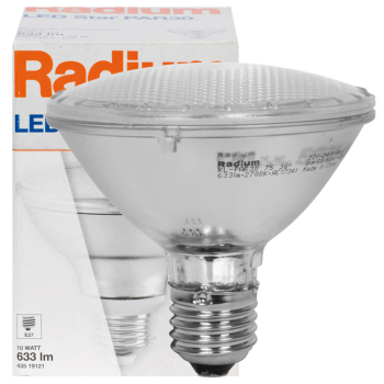 Radium Reflektorlampe LED E27/230 V/10W, 633lm, 2700K