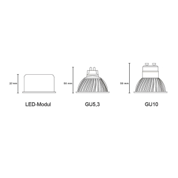 Sigor LED-Modul LED/230V/6W, 400lm, 2700K