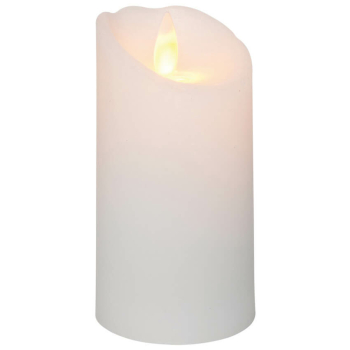 Echtwachskerze GLOW 1 orange LED, Höhe 105 Ø...