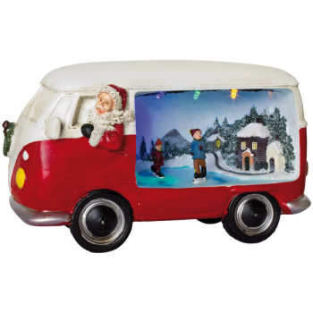 Weihnachtsbus MERRYVILLE 4 bunte LED