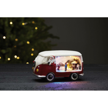 Weihnachtsbus MERRYVILLE 4 bunte LED