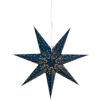 Weihnachtsstern GALAXY 1 x E14, 60 cm blau
