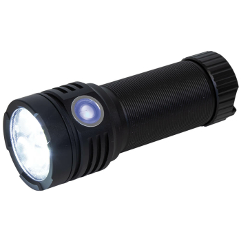 LED Akku-Taschenlampe, OSRAM-LED/10W, 80-1.320 lm, mit...