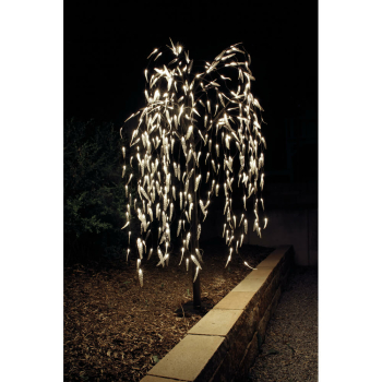 Trauerweide warmweiße LED 400 LED 50 Flash-LED,...