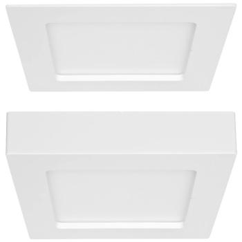 Universal Downlight AP/UP, 12-18W, eckig weiß