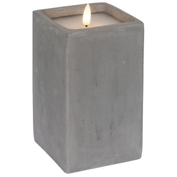 Echtwachskerzen FLAMME CEM 1 warmweiße flackernde...