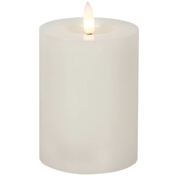 Echtwachskerzen FLAMME FLOW weiß, Höhe 125...