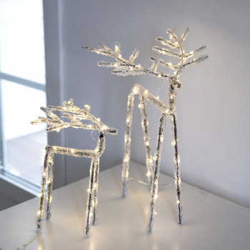 LED Rentiere ICY DEER 50 LED, Höhe 300, Breite 200