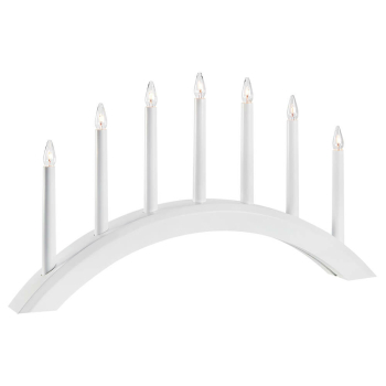 Lichterbogen AVENTO 7 x E10/34V/3W weiß