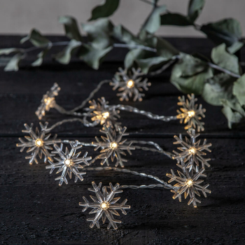 Minilichterkette 10 warmweiße LED