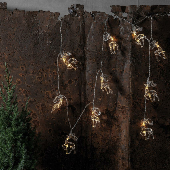 Minilichterkette 10 warmweiße LED