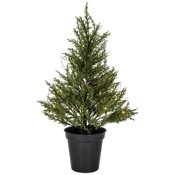 Weihnachtsbäumchen TUJA 40 warmweiße LED