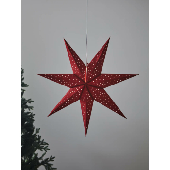 Weihnachtsstern CLARA 1 x E14, 75 cm rot