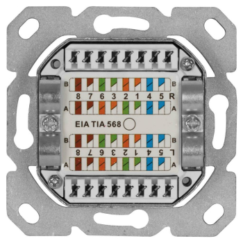 Anschlussdose bis 500 MHz, UP UAE-CAT 6a, für...