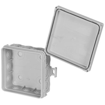 AP Kabeldose ohne Klemmen, mit Steckdeckel L 85, B 85, H...