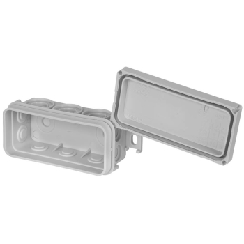 AP Kabeldose ohne Klemmen, mit Steckdeckel L 89, B 42, H...