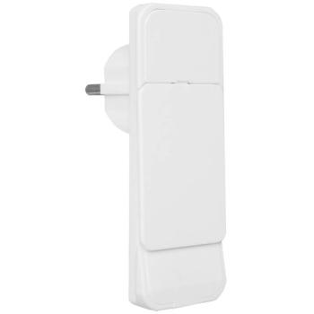 Schutzkontakt-Winkelstecker SMARTPLUG, extraflach weiß